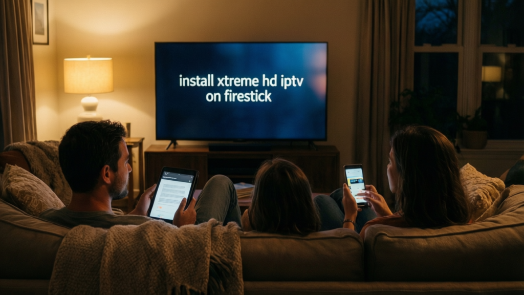 install xtreme hd iptv on firestick