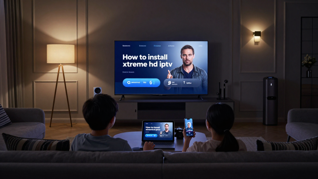 How to install xtreme hd iptv