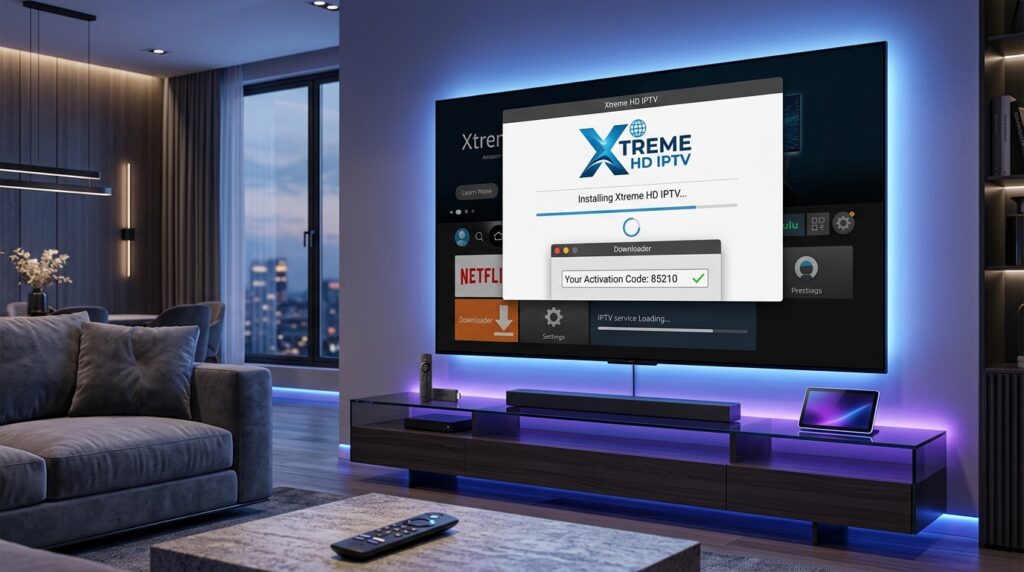 xtreme hd iptv downloader code