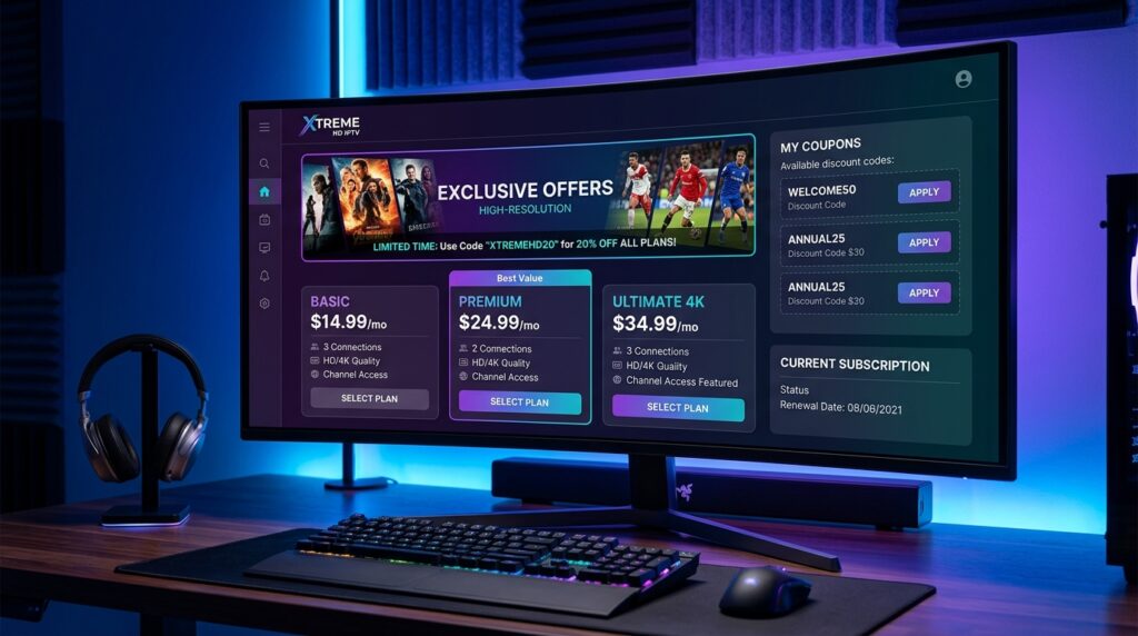xtreme hd iptv coupon code