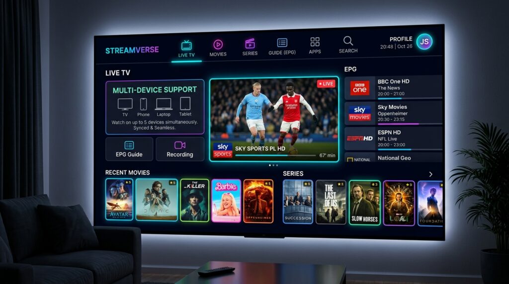 xtreme hd iptv features