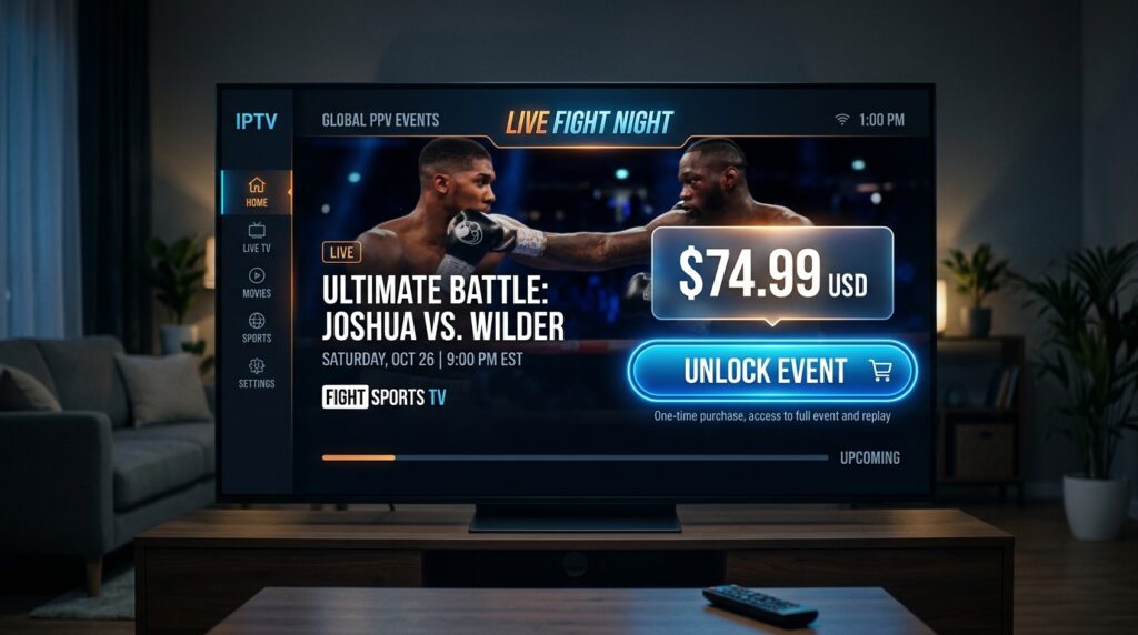 xtreme hd iptv have pay per view sports