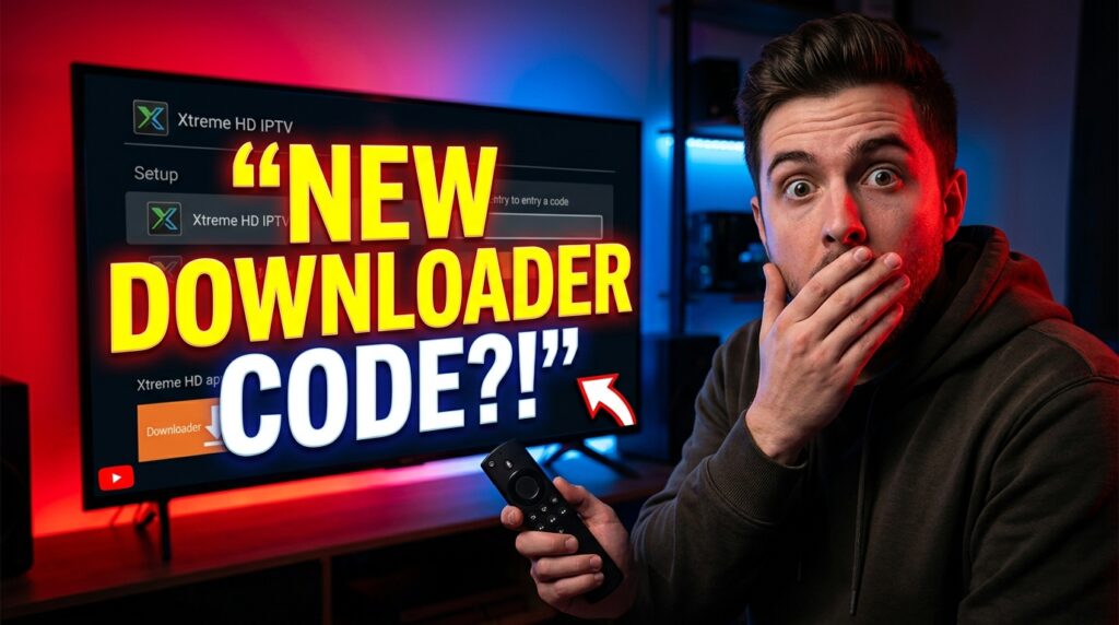 xtreme hd iptv downloader code