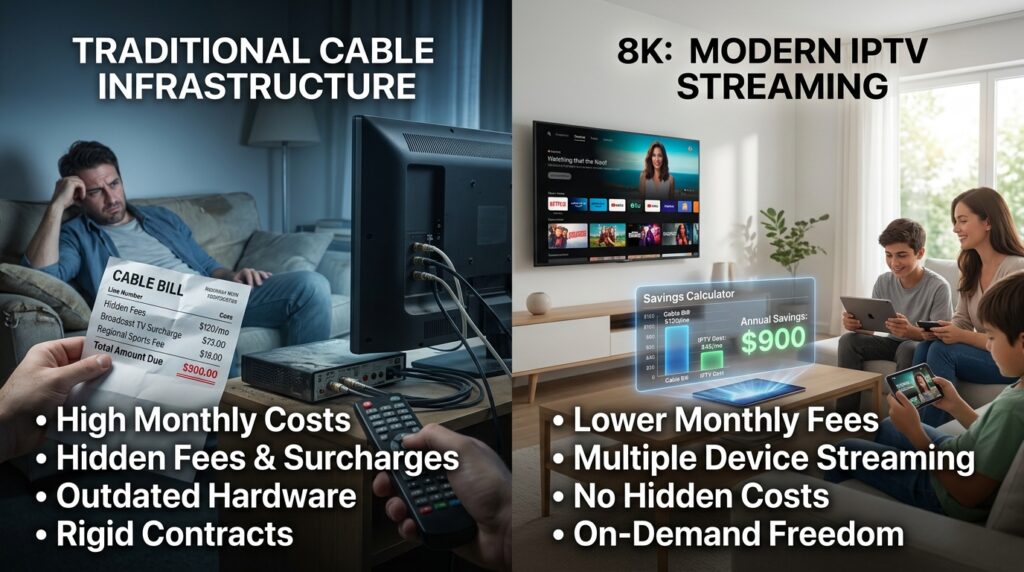 iptv vs cable usa