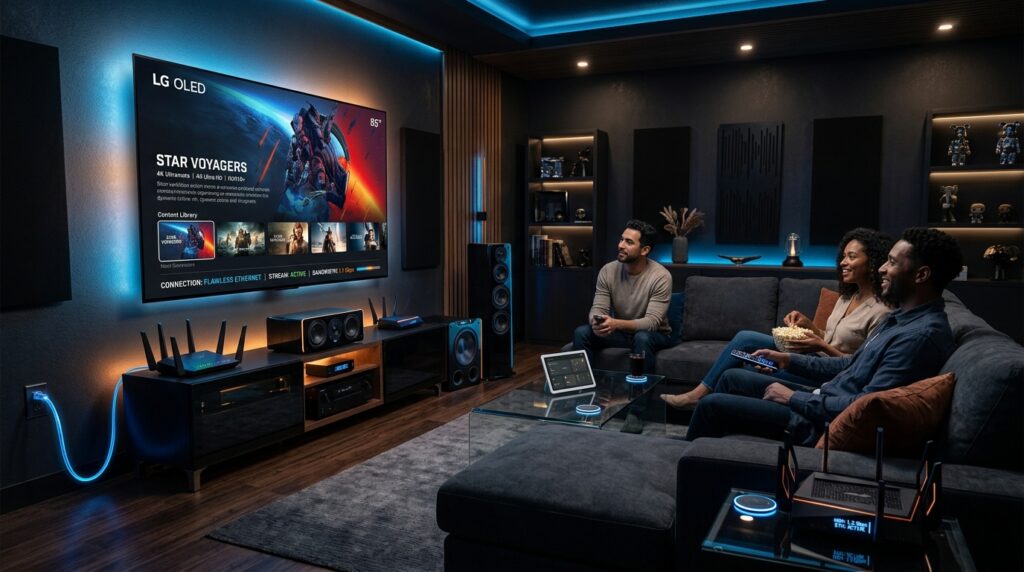 High definition streaming service