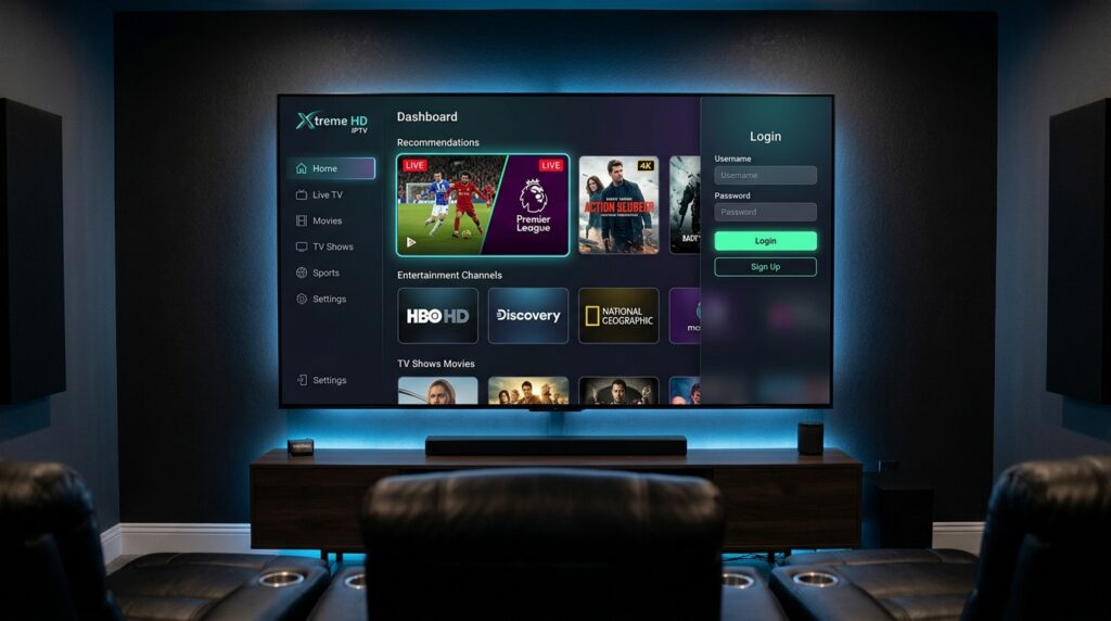 Xtreme HD IPTV Login Guide