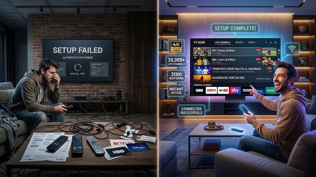 xtreme hd iptv setup