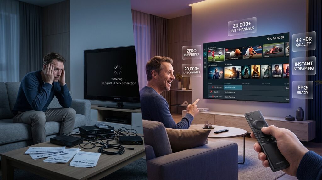 xtreme hd iptv samsung tv