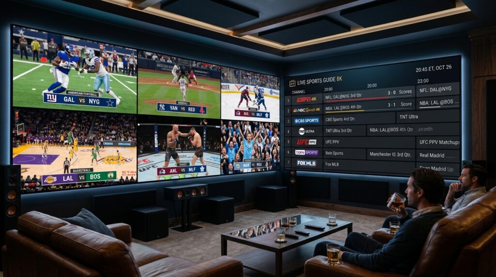 iptv sports channels usa