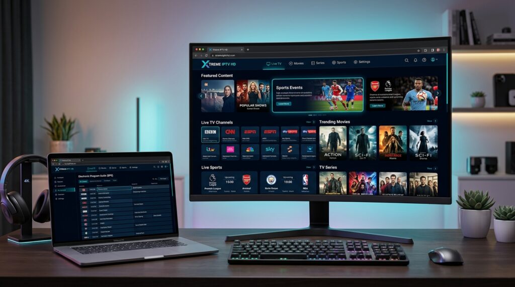 Xtreme IPTV HD Official Website